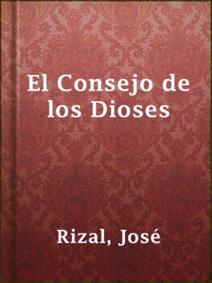 cover image of El Consejo de los Dioses